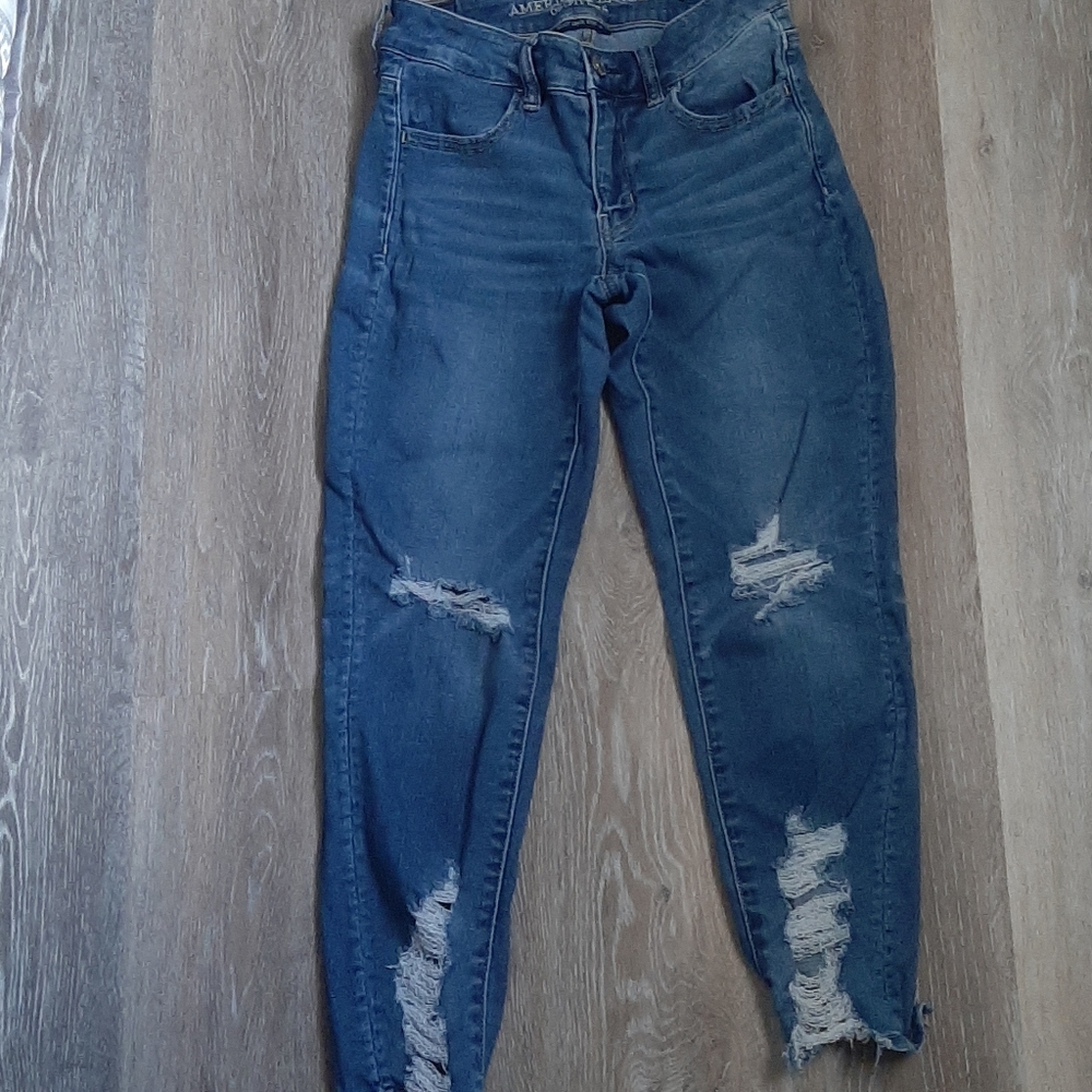 Capri jeans